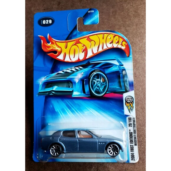 Hot Wheels MASERATI QUATTROPORTE #029 2004 FIRST EDITIONS 29/100 1:64 C2729 10SP - Picture 2 of 16